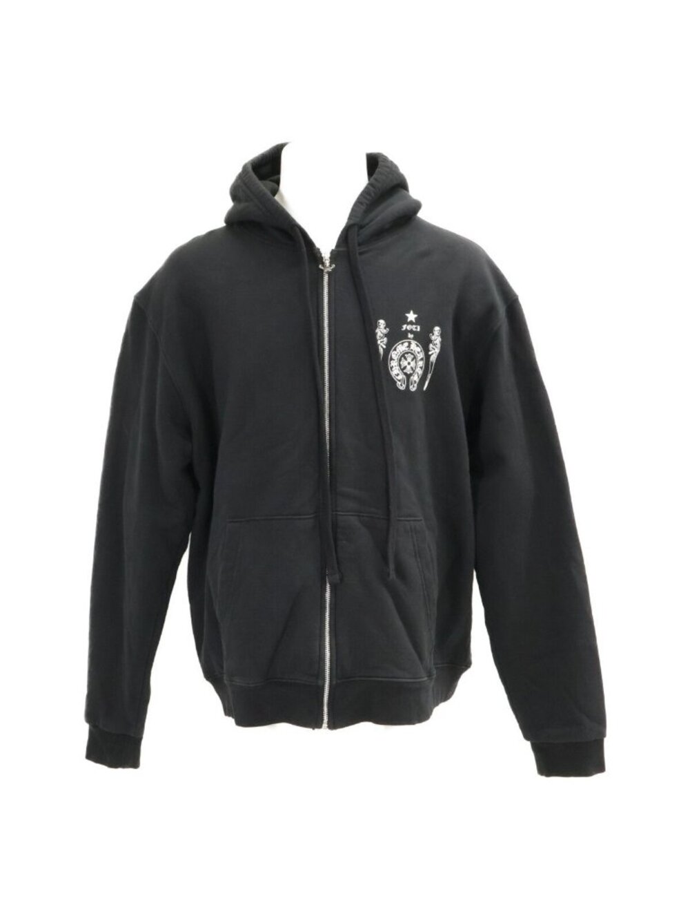 Chrome Hearts Foti Zip Hoodie Skull Zip